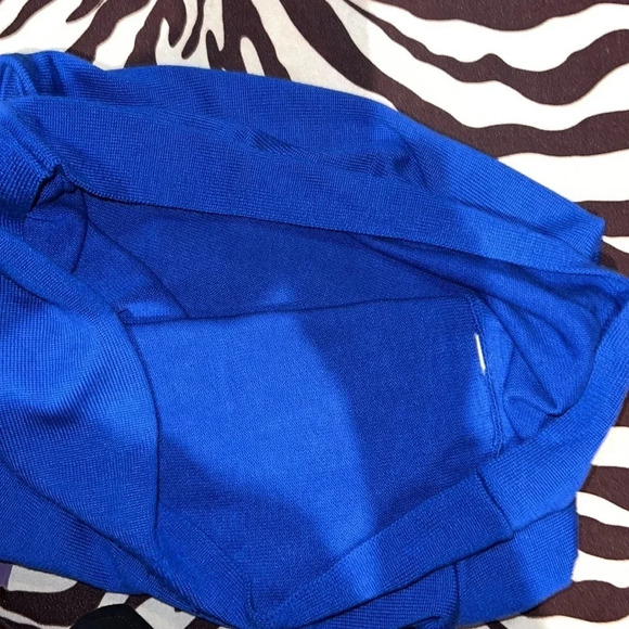 Calvin Klein blue logo unisex knit crew neck sweater Sz XS - Picture 11 of 11